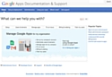 Google crée un nouveau site support dédié aux Google Apps