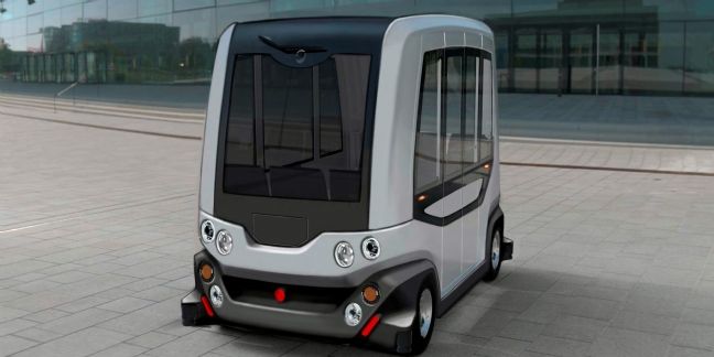 Easy Mile, le 1er véhicule électrique sans chauffeur