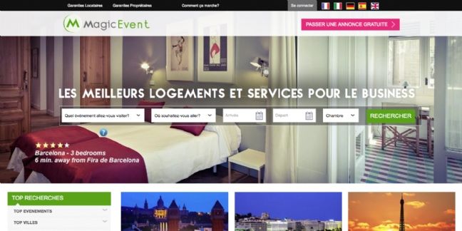 MagicEvent, l'hébergement collaboratif pour les déplacements professionnels