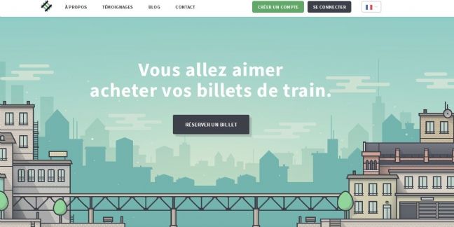 Nouvelle identité pour la start-up Captain Train