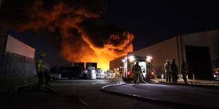 Un incendie peut venir à bout de locaux professionnels.
